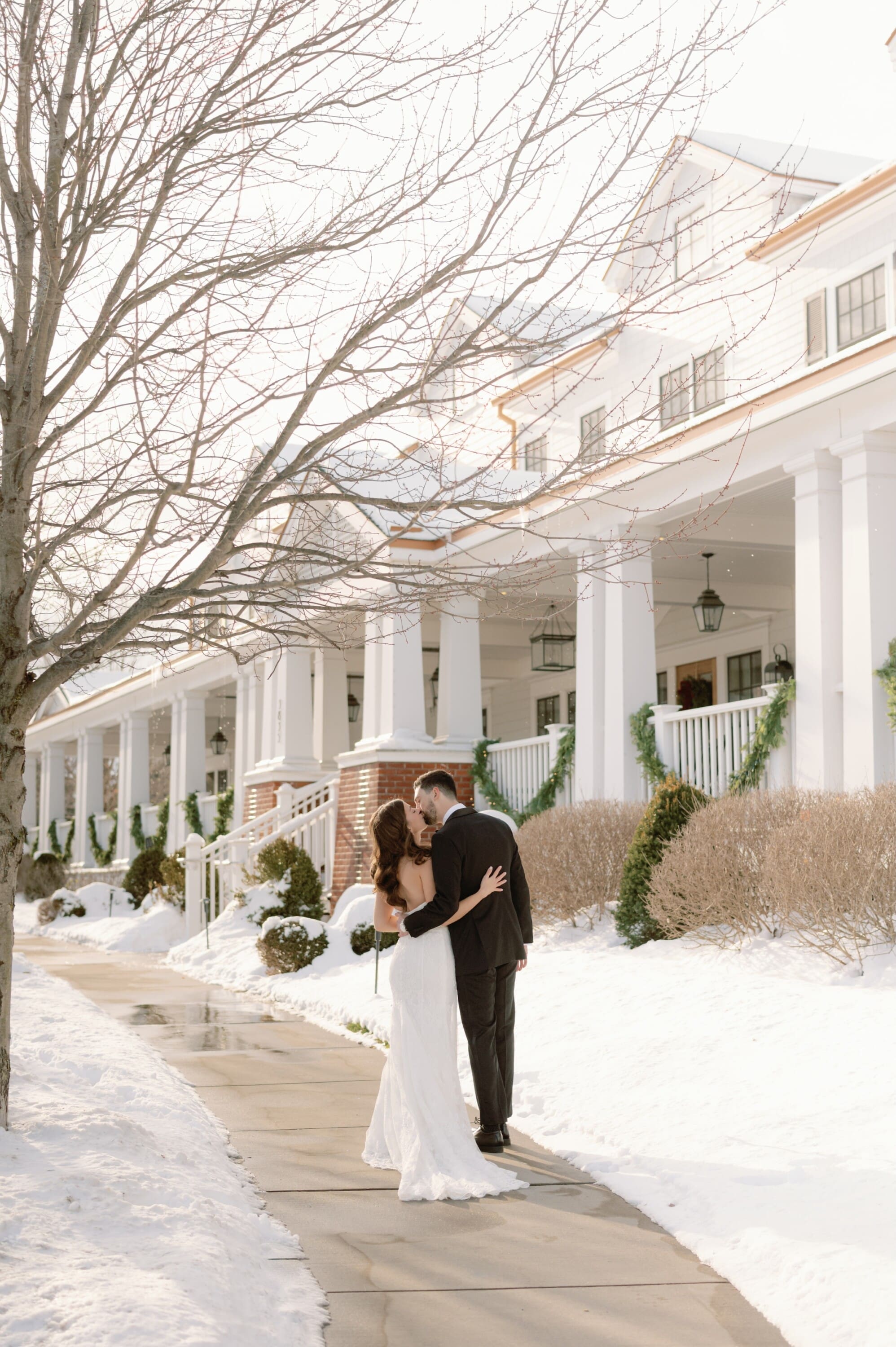 Lisa_Evan_Manchester_Wedding-0281 beautiful and elegant winter wedding at the Kimpton Taconic Hotel in Manchester Vermont photographed by Julia Rebecca Photography